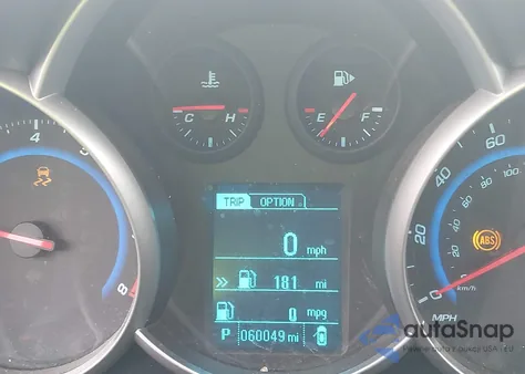 2015 Chevrolet Cruze 1Lt Auto из США, поврежденный, VIN 1G1PC5SB1F7193690